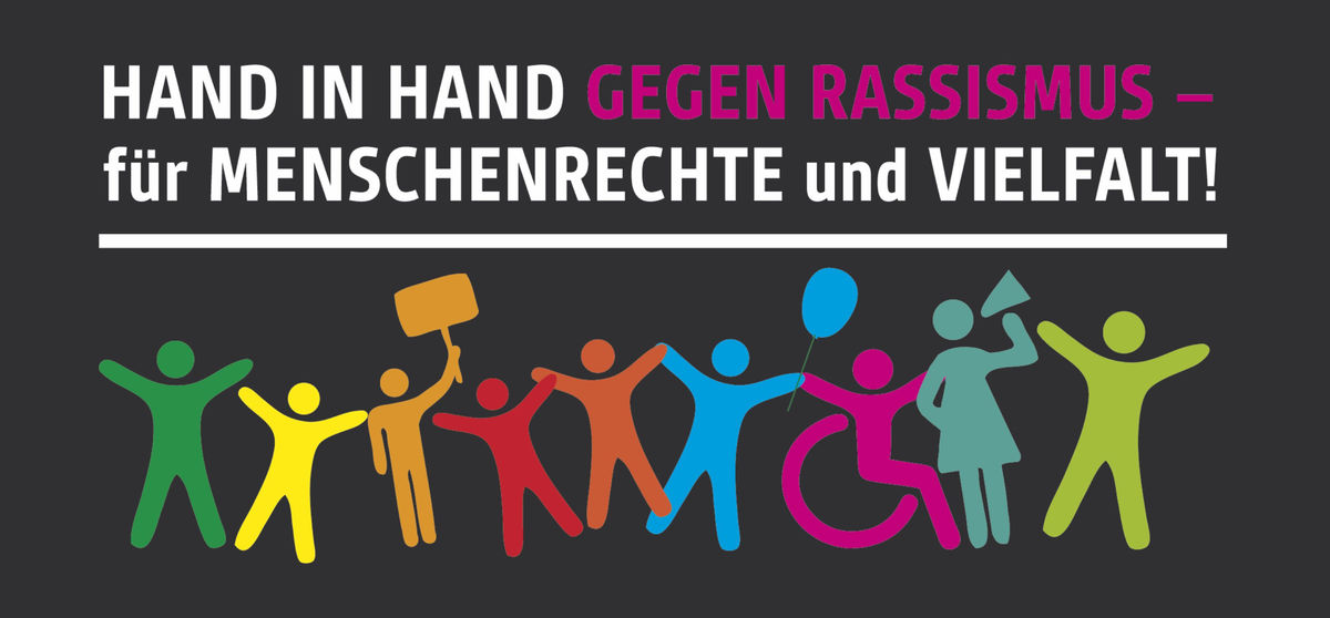 Hand in Hand für Menschenrechte